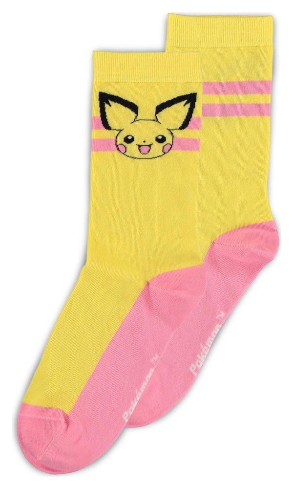 Pokémon Socken 3er-Pack Crew 35-38 - Anime Figuren günstig kaufen