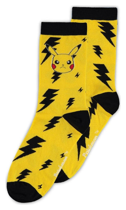 Pokémon Socken 3er-Pack Crew 39-42 - Anime Figuren günstig kaufen