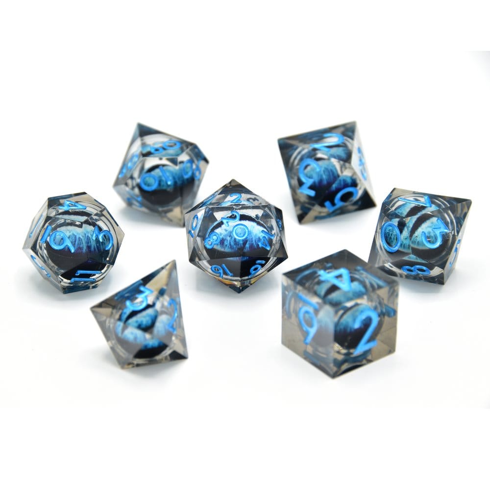 CritStones Würfel Set Water Dragon's Gaze Floating Eye (7) - Anime Figuren günstig kaufen