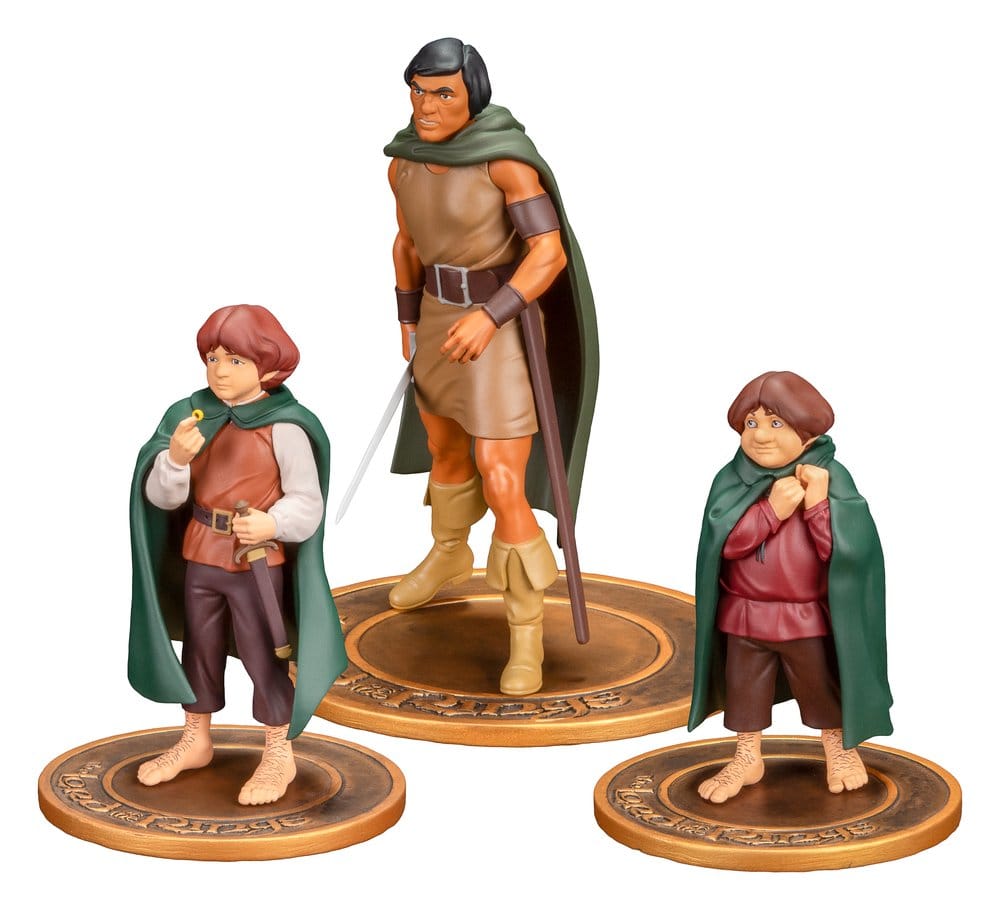 Der Herr der Ringe Animated Film PVC Figuren 3er-Pack Frodo, Aragorn, and Samwise - Anime Figuren günstig kaufen