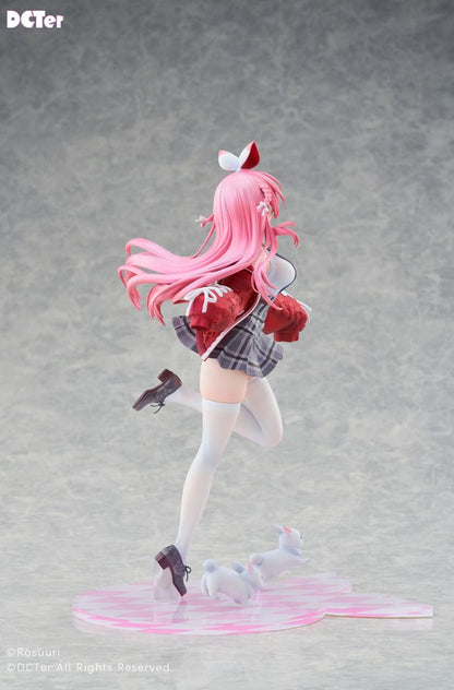 Rosuuri Original Character PVC Statue 1/7 White Rabbit Rosu Casual Clothes Ver. 25 cm