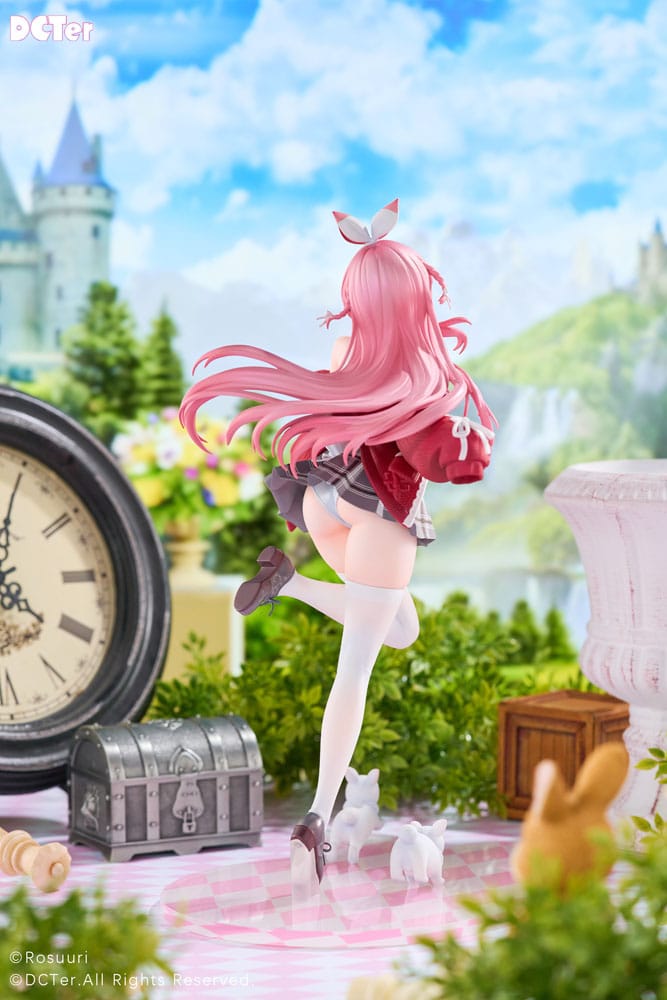 Rosuuri Original Character PVC Statue 1/7 White Rabbit Rosu Casual Clothes Ver. 25 cm