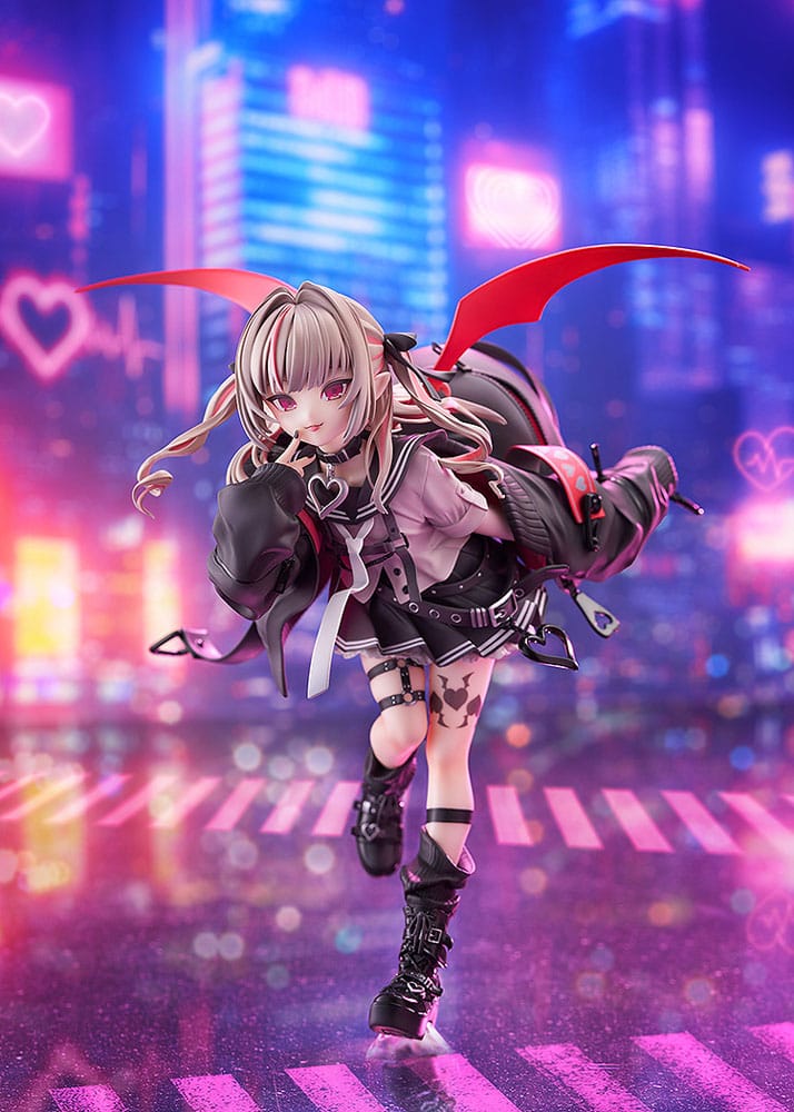 NIJISANJI PVC Statue 1/7 Makaino Ririmu Illustrated by Kei Mochizuki 21 cm