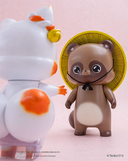 Chibi Creature Ponkichi Little Fox with Two Tails Ember Toys