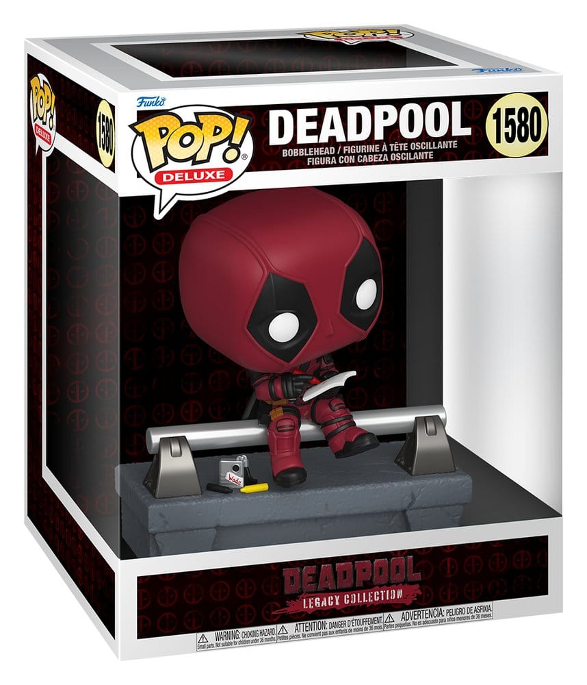 Marvel POP! Deluxe Vinyl Figur Deadpool on Bridge - Anime Figuren günstig kaufen