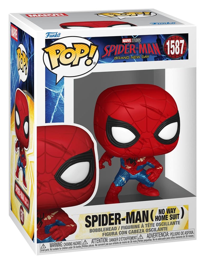 Spider-Man: Brand New Day POP! Vinyl Figur Spider-Man (No Way Home Suit) (Brand New Day) - Anime Figuren günstig kaufen