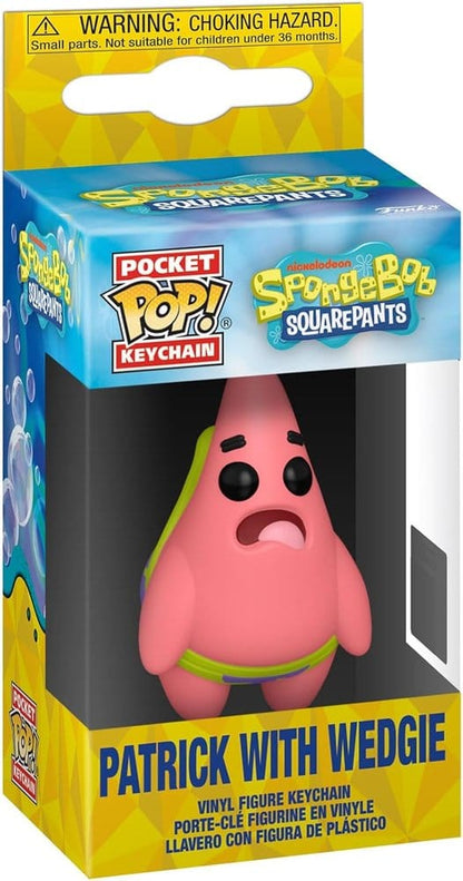 SpongeBob Schwammkopf POP! Vinyl Schlüsselanhänger Patrick w/Wedgie Sortiment (12) - Anime Figuren günstig kaufen