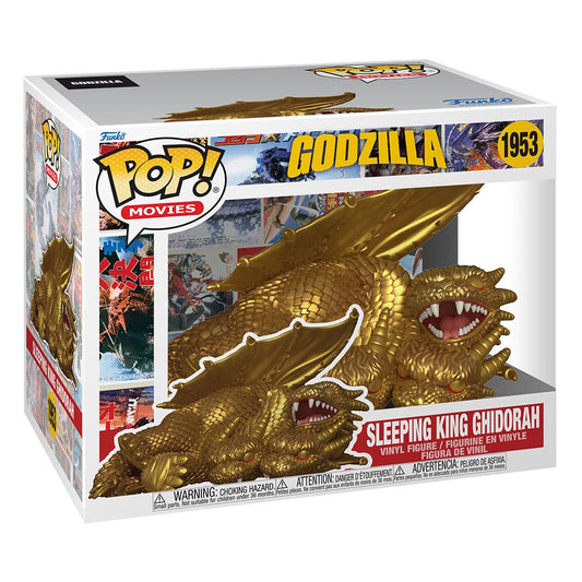 Godzilla Super Sized POP! Movies Vinyl Figur Sleeping King Ghidorah - Stark beschädigte Verpackung - Anime Figuren günstig kaufen