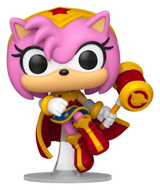 DC x Sonic the Hedgehog POP! Heroes Vinyl Figur Amy as Wonder Woman - Anime Figuren günstig kaufen