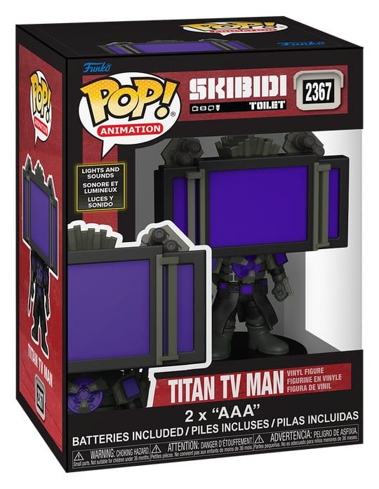 Skibidi Toilet Super Sized POP! Vinyl Figur Titan TV Man(SFX) - Anime Figuren günstig kaufen