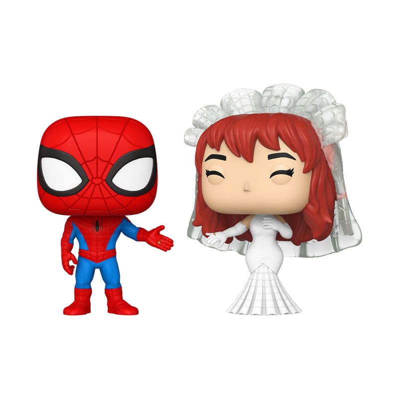 Marvel POP! Vinyl Figuren 2er-Pack Superhero Couples- SM & MJ - Anime Figuren günstig kaufen
