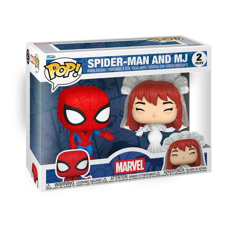Marvel POP! Vinyl Figuren 2er-Pack Superhero Couples- SM & MJ - Anime Figuren günstig kaufen