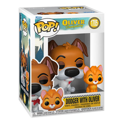 Oliver & Co. POP!&Buddy Movies Vinyl Figuren Dodger w/Oliver w/Chase Sortiment (6) - Anime Figuren günstig kaufen