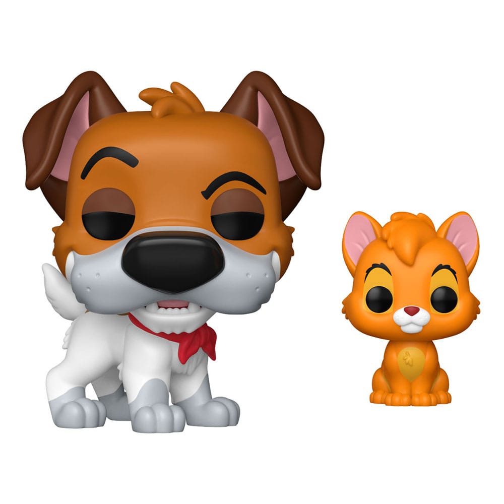 Oliver & Co. POP!&Buddy Movies Vinyl Figuren Dodger w/Oliver w/Chase Sortiment (6) - Anime Figuren günstig kaufen