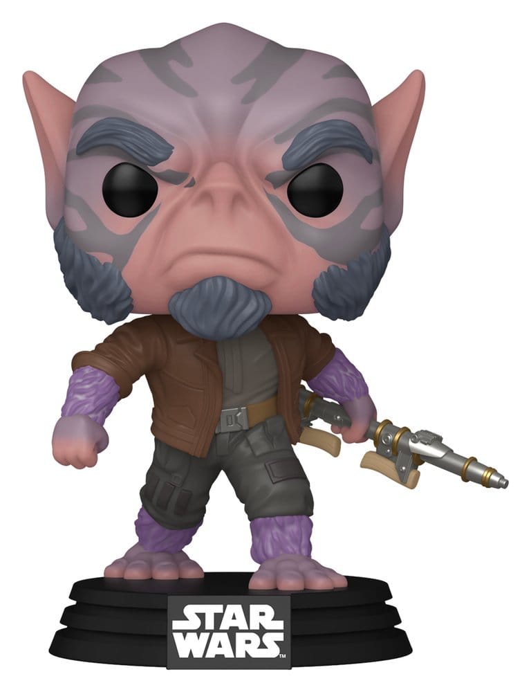 Star Wars: The Mandalorian and Grogu POP! Vinyl Wackelkopf-Figur Zeb Orrelios - Anime Figuren günstig kaufen
