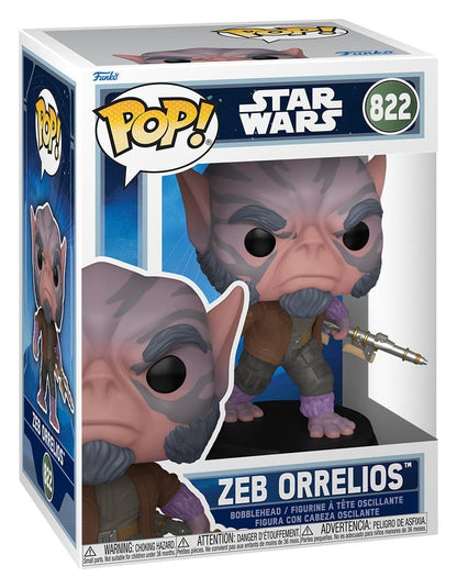 Star Wars: The Mandalorian and Grogu POP! Vinyl Wackelkopf-Figur Zeb Orrelios - Anime Figuren günstig kaufen