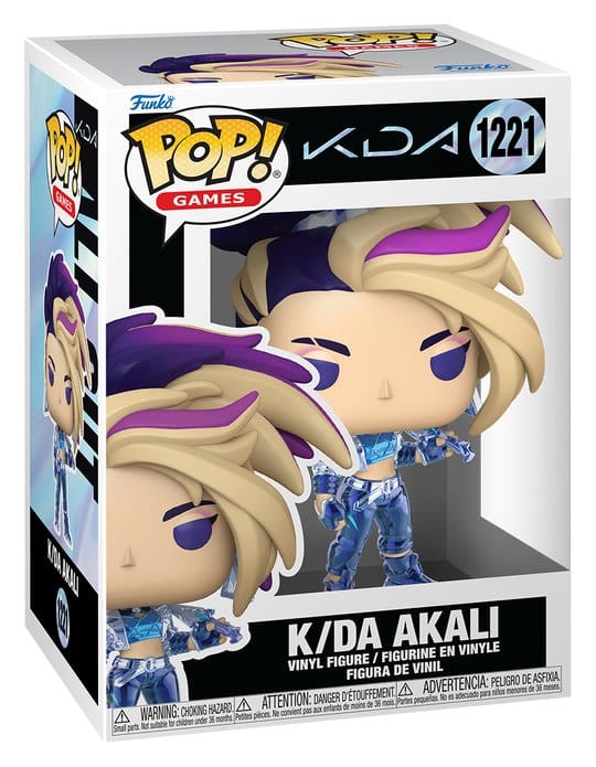 League of Legends POP! Games Vinyl Figur K/DA Akali - Anime Figuren günstig kaufen