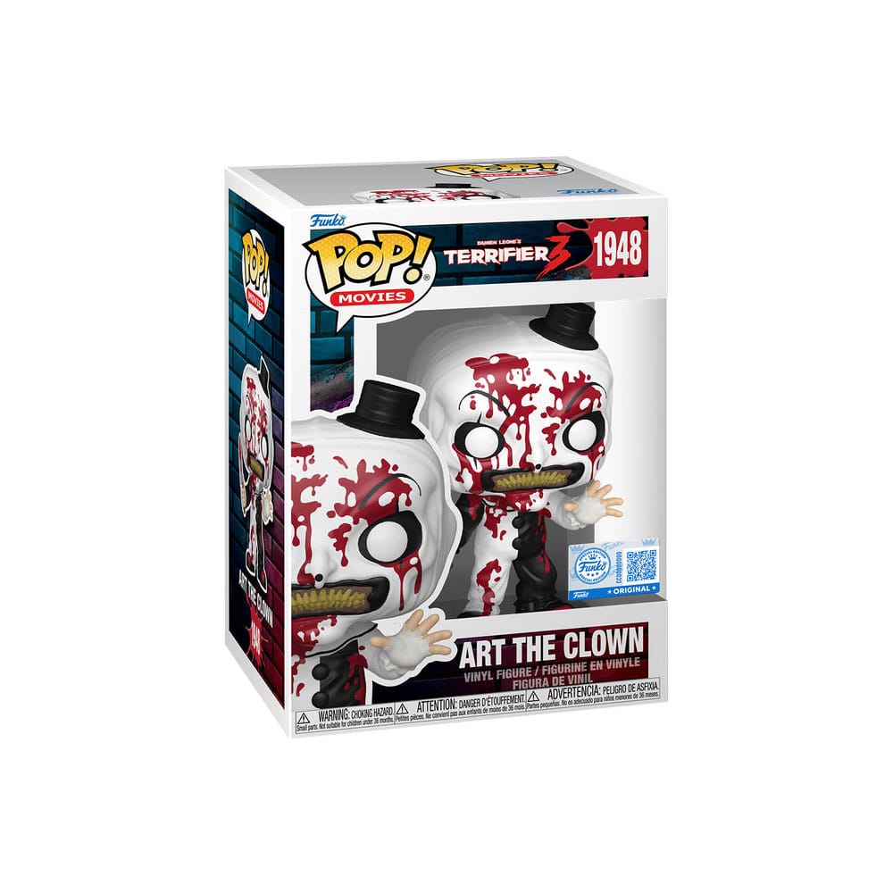 Terrifier POP! Movies Vinyl Figur Art the Clown (BD) w/CH heo exclusive Sortiment (6) - Anime Figuren günstig kaufen