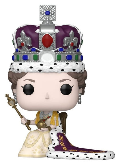 Queen Elizabeth II POP! Premium Vinyl Figur 100th- Queen Elizabeth II (Coronation) - Anime Figuren günstig kaufen
