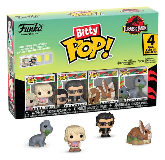 Jurassic Park Bitty POP! Vinyl Figuren 4er-Pack Triceratops 2, - Anime Figuren günstig kaufen