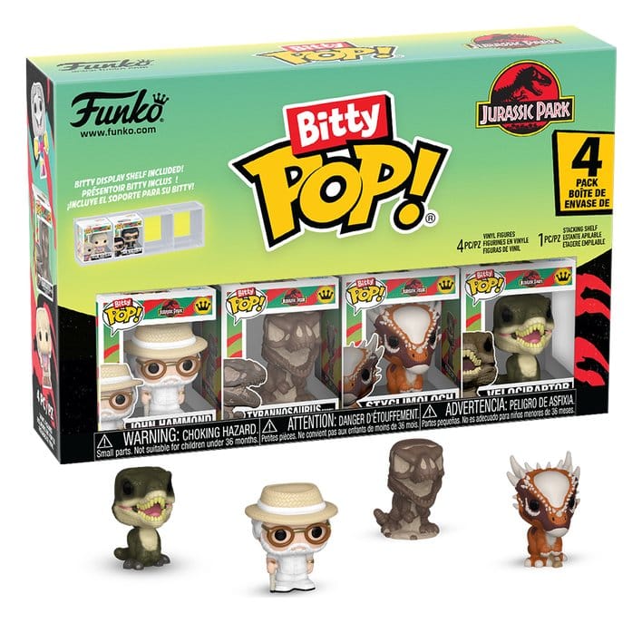 Jurassic Park Bitty POP! Vinyl Figuren 4er-Pack Series 2 2, - Anime Figuren günstig kaufen