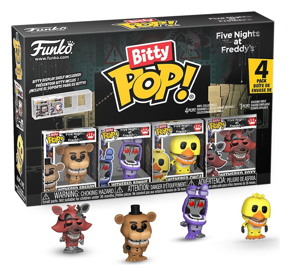 Five Nights at Freddy's Bitty POP! Vinyl Figuren 4er-Pack Series 6 2, - Anime Figuren günstig kaufen