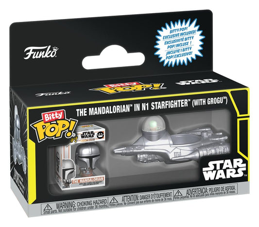 Star Wars Bitty POP! Ride Vinyl Figur N1 w/Mando 2, - Anime Figuren günstig kaufen