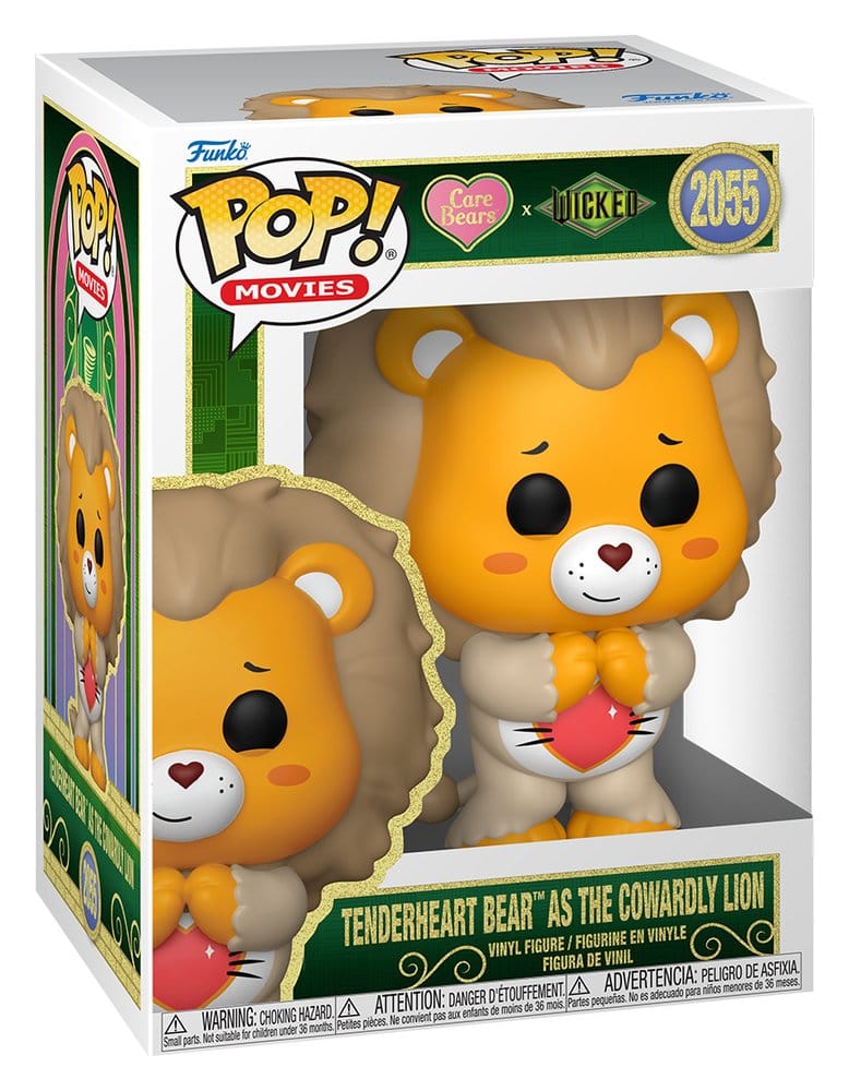 Wicked x Die Glücksbärchis POP! Vinyl Figur Tenderheart Bear as the Cowardly Lion - Anime Figuren günstig kaufen