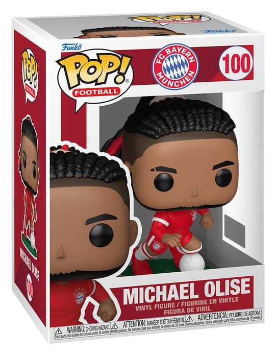 FC Bayern München POP! Football Vinyl Figur Michael Olise - Anime Figuren günstig kaufen