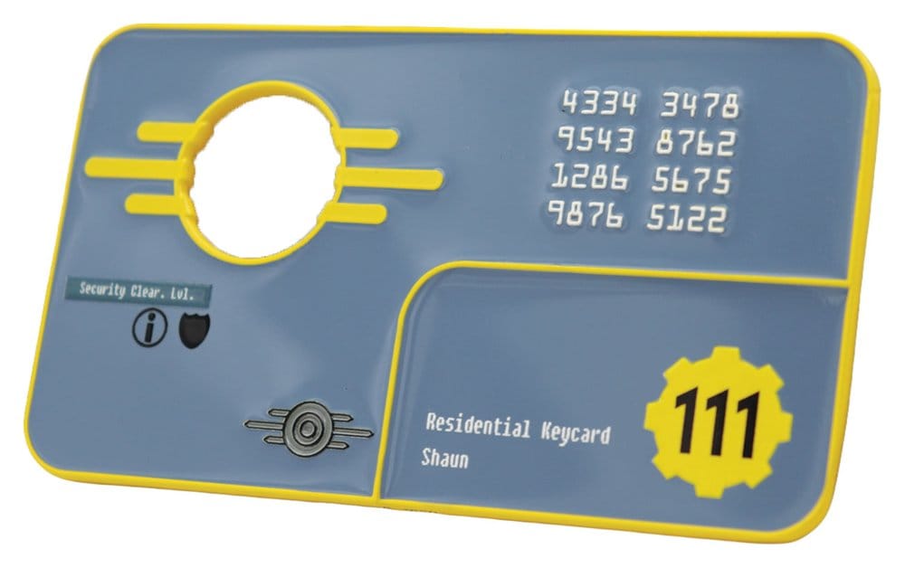 Fallout Replik Security Keycard Vault 111 Limited Edition - Anime Figuren günstig kaufen
