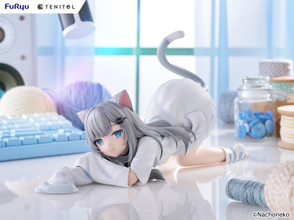 Virtual Youtuber Tenitol Big Noodle Stopper PVC Figur Nachoneko - Anime Figuren günstig kaufen
