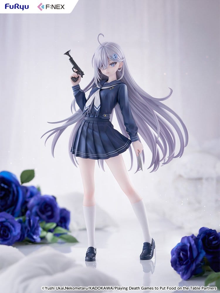 Playing Death Games to Put Food on the Table PVC Figur Yuki School Uniform Ver. - Anime Figuren günstig kaufen