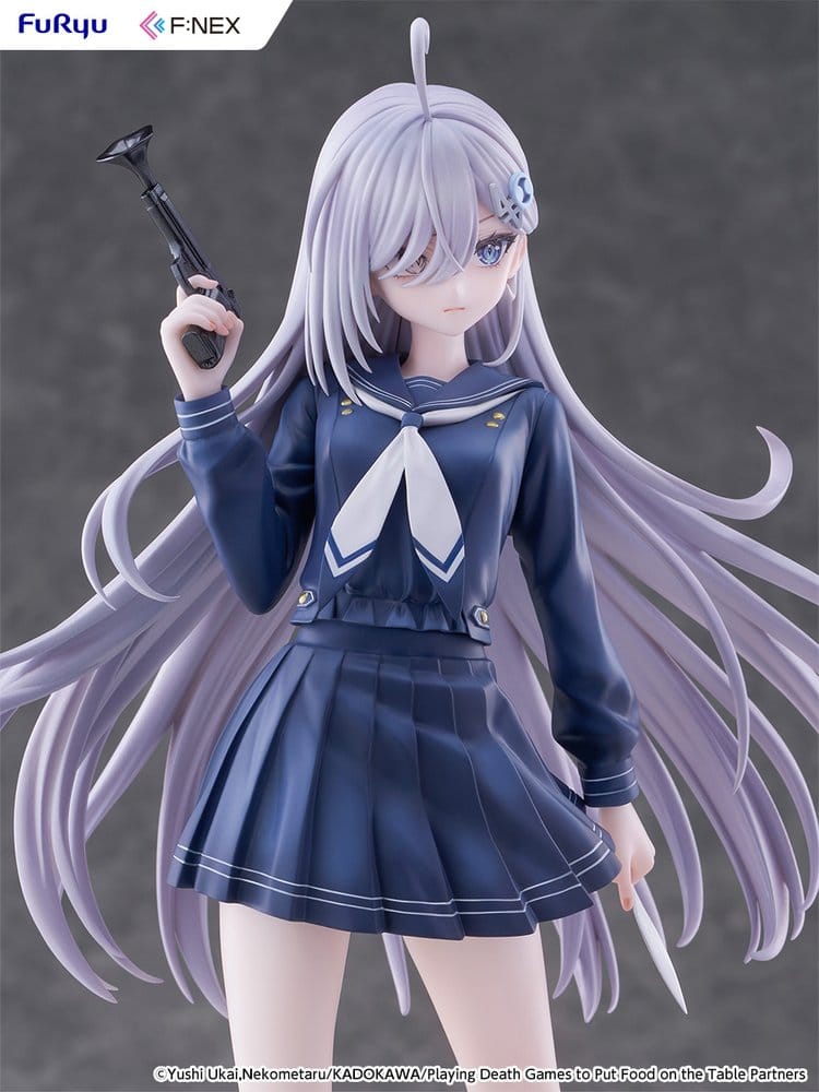 Playing Death Games to Put Food on the Table PVC Figur Yuki School Uniform Ver. - Anime Figuren günstig kaufen