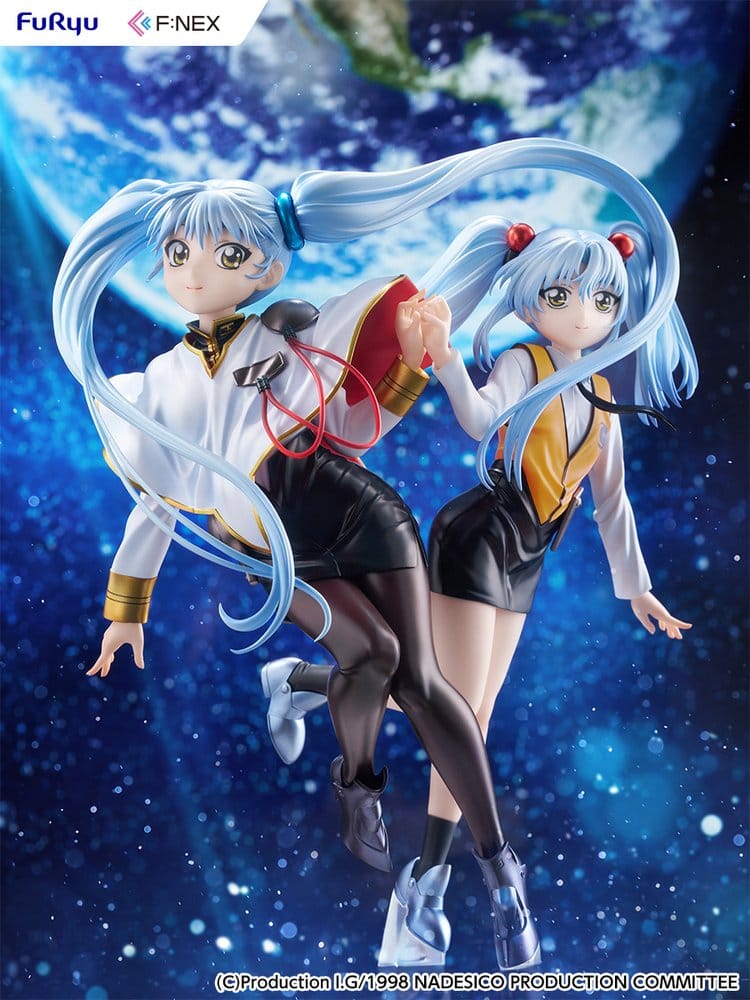 Nadesico the movie The prince of darkness PVC Figur Ruri Hoshino double ruriruri Ver. - Anime Figuren günstig kaufen