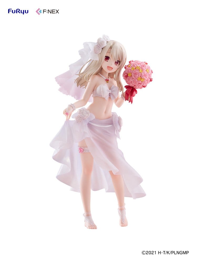 Fate/kaleid liner Prisma Illya: Licht - The Nameless Girl F:NEX PVC Figur Illyasviel von Einzbern Wedding Swimsuit Ver. - Anime Figuren günstig kaufen