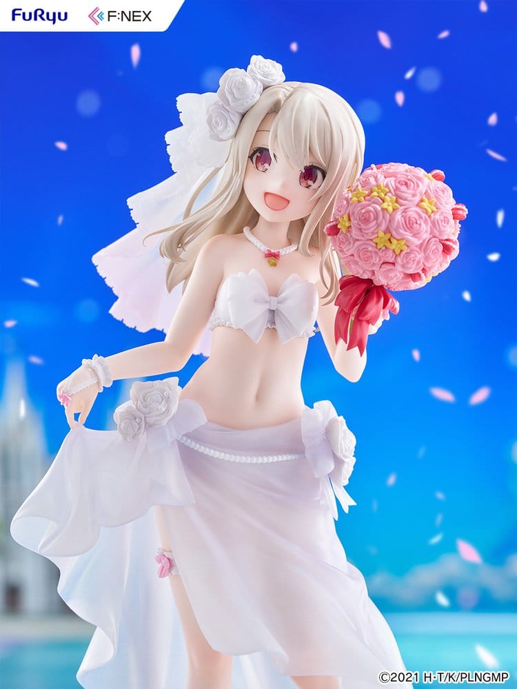 Fate/kaleid liner Prisma Illya: Licht - The Nameless Girl F:NEX PVC Figur Illyasviel von Einzbern Wedding Swimsuit Ver. - Anime Figuren günstig kaufen