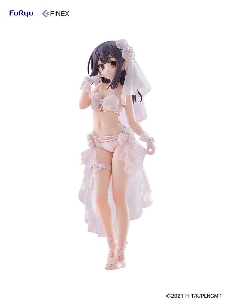 Fate/kaleid liner Prisma Illya: Licht - The Nameless Girl F:NEX PVC Figur Miyu Edelfelt Wedding Swimsuit Ver. - Anime Figuren günstig kaufen