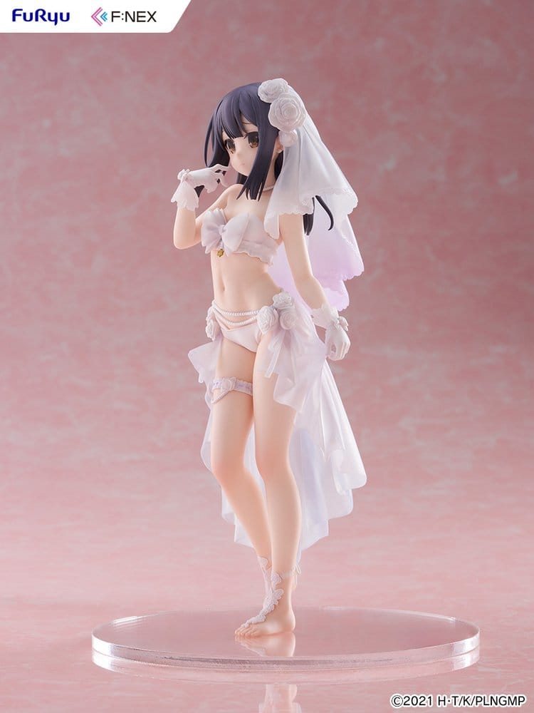 Fate/kaleid liner Prisma Illya: Licht - The Nameless Girl F:NEX PVC Figur Miyu Edelfelt Wedding Swimsuit Ver. - Anime Figuren günstig kaufen