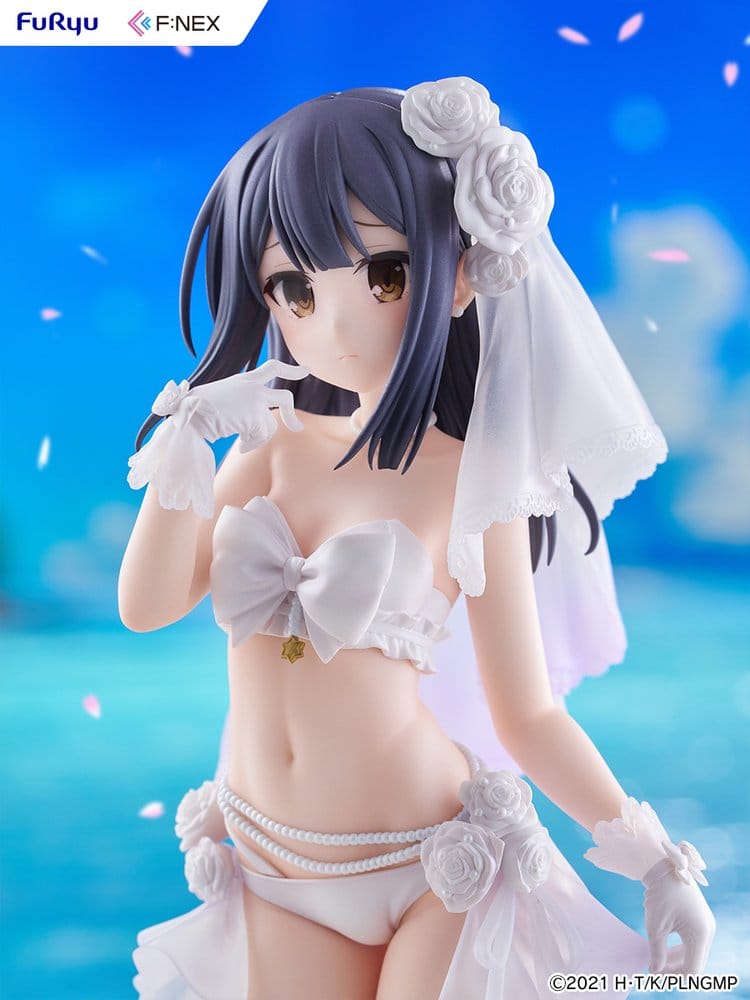 Fate/kaleid liner Prisma Illya: Licht - The Nameless Girl F:NEX PVC Figur Miyu Edelfelt Wedding Swimsuit Ver. - Anime Figuren günstig kaufen