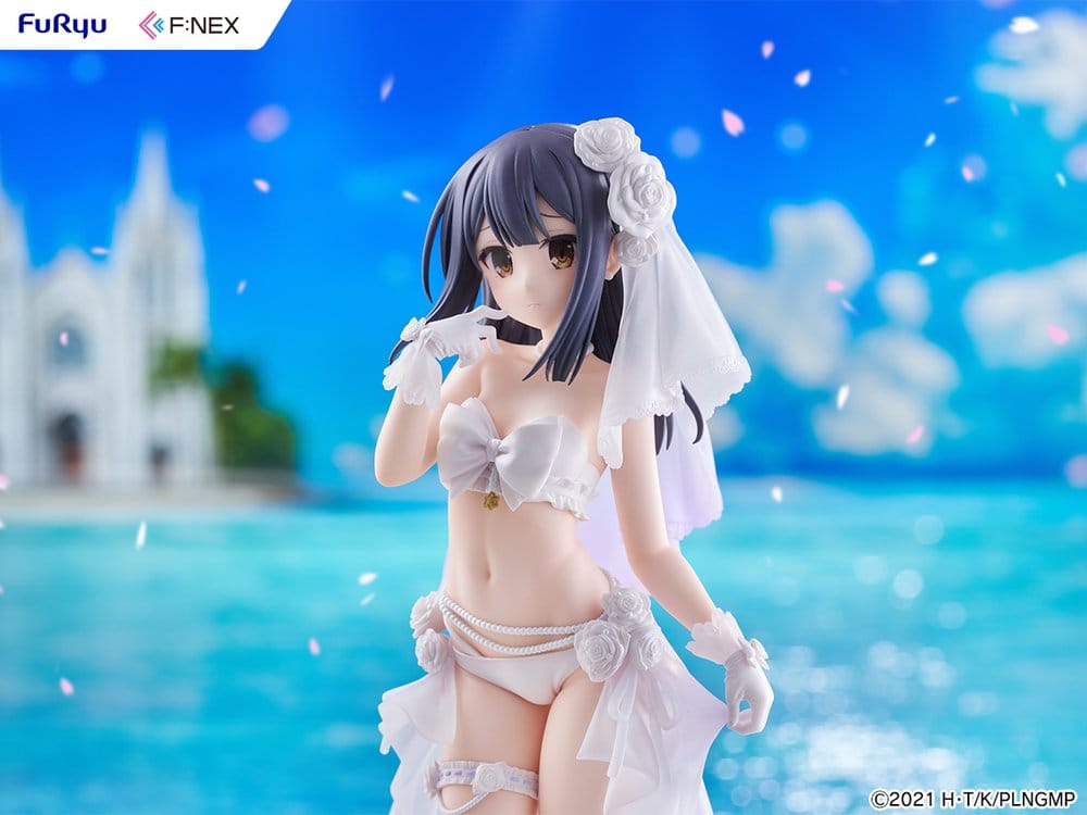 Fate/kaleid liner Prisma Illya: Licht - The Nameless Girl F:NEX PVC Figur Miyu Edelfelt Wedding Swimsuit Ver. - Anime Figuren günstig kaufen