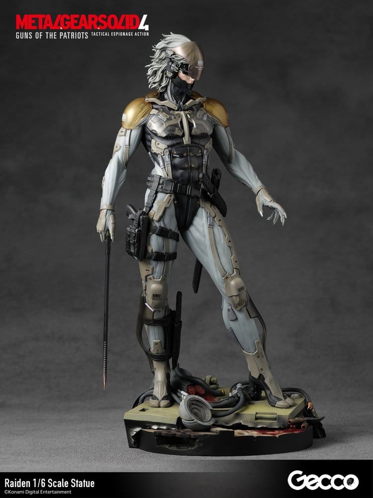Metal Gear Solid 4 Guns of the Patriots Statue Raiden - Anime Figuren günstig kaufen