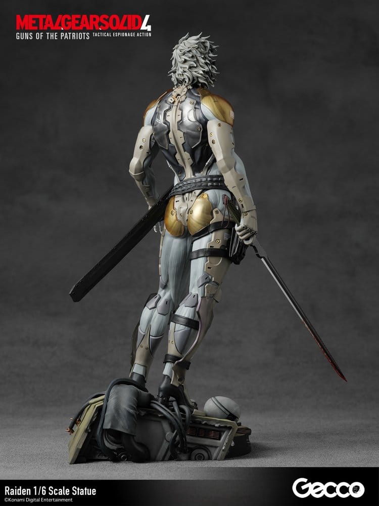Metal Gear Solid 4 Guns of the Patriots Statue Raiden - Anime Figuren günstig kaufen