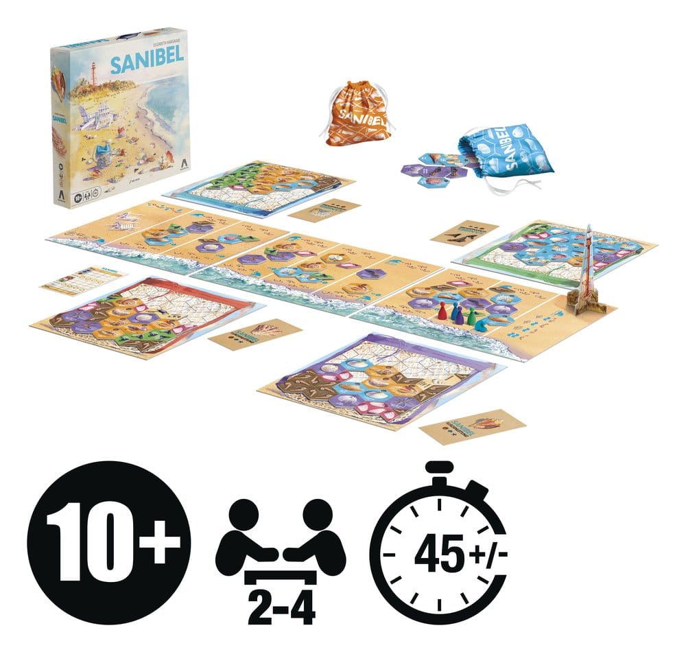 Sanibel Brettspiel *Deutsche Version* - Anime Figuren günstig kaufen