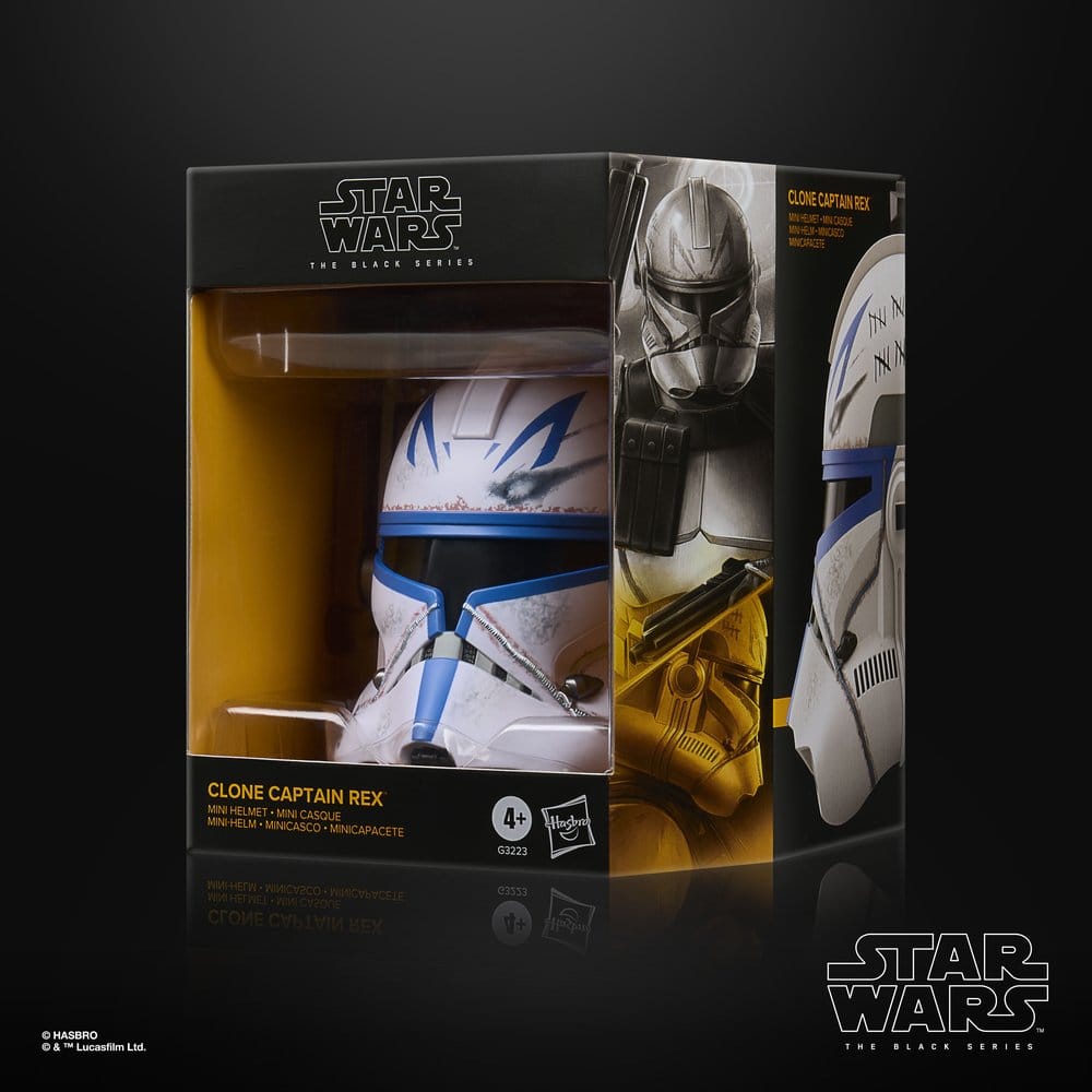 Star Wars: The Clone Wars Black Series Mini-Helm Klon Captain Rex - Anime Figuren günstig kaufen