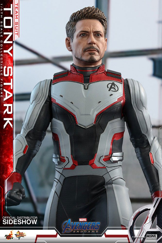 Tony Stark (Team Suit) 1/6 Scale Collectible Figure – Hot Toys Movie Masterpiece (Avengers: Endgame)