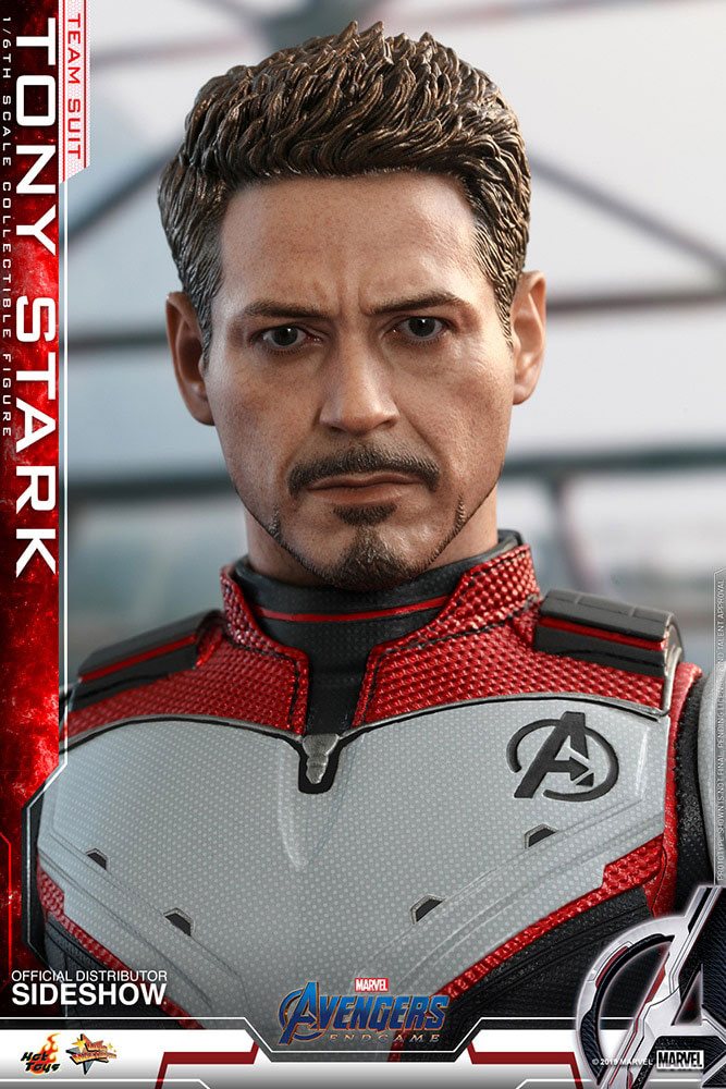 Tony Stark (Team Suit) 1/6 Scale Collectible Figure – Hot Toys Movie Masterpiece (Avengers: Endgame)