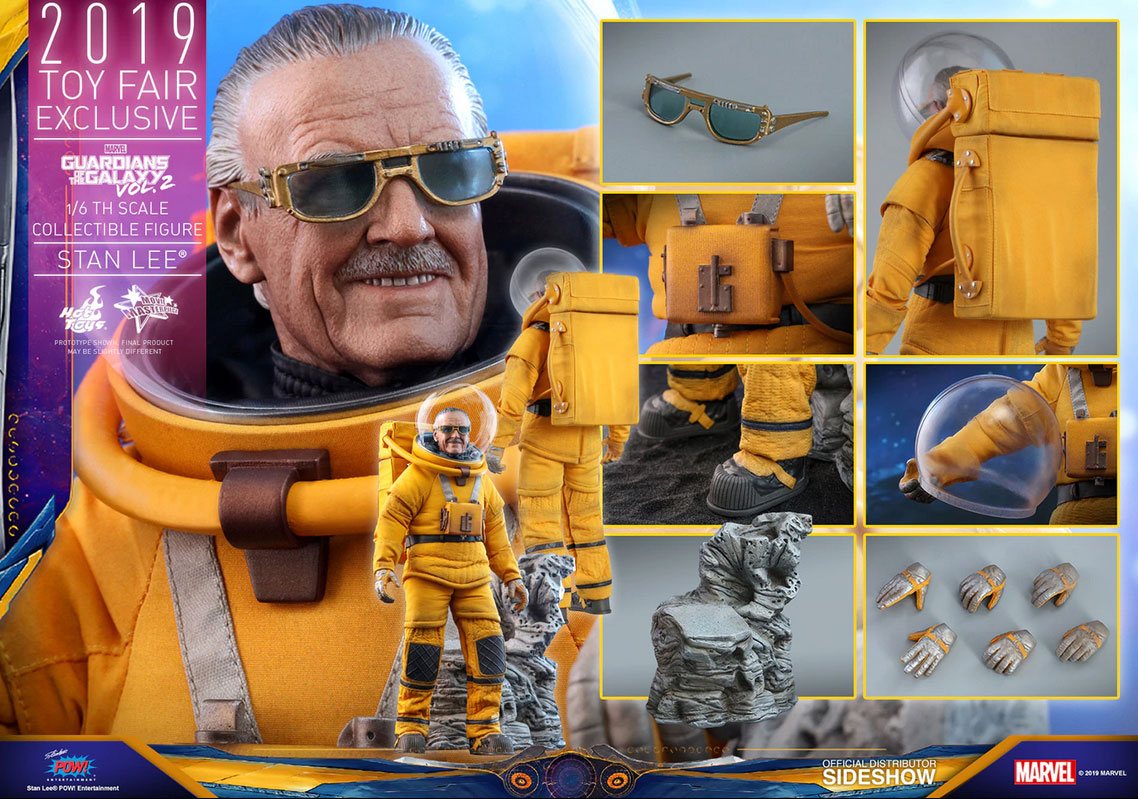 Stan Lee 2019 Toy Fair Exclusive Guardians of the Galaxy Vol. 2 MM Hot Toys