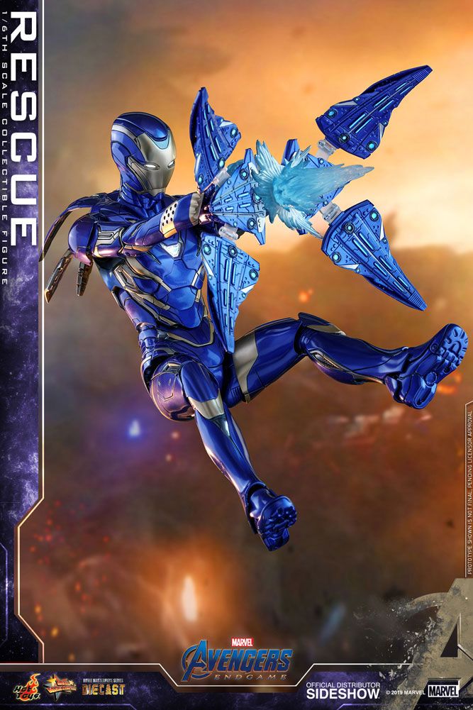 Rescue (Pepper Potts) 1/6 Scale Collectible Figure – Hot Toys Movie Masterpiece DIECAST (Avengers: Endgame)