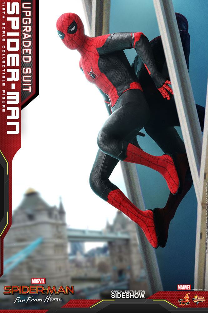 Spider-Man (Upgraded Suit) 1/6 Scale Collectible Figure – Hot Toys Movie Masterpiece (Spider-Man: Far From Home)