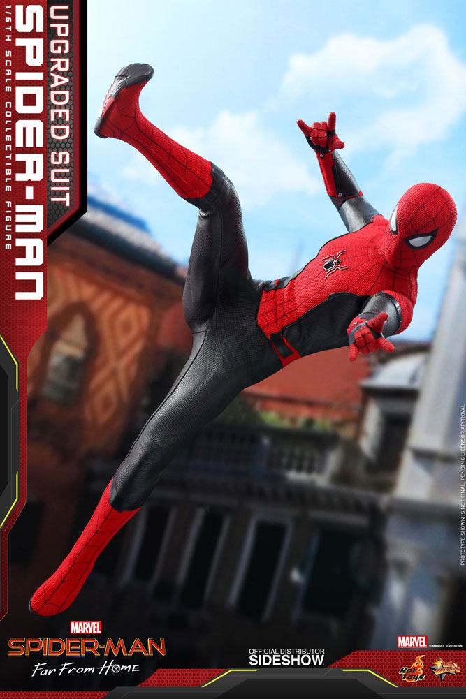 Spider-Man (Upgraded Suit) 1/6 Scale Collectible Figure – Hot Toys Movie Masterpiece (Spider-Man: Far From Home)